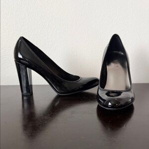 Lauren Ralph Lauren Glossy Black Heels